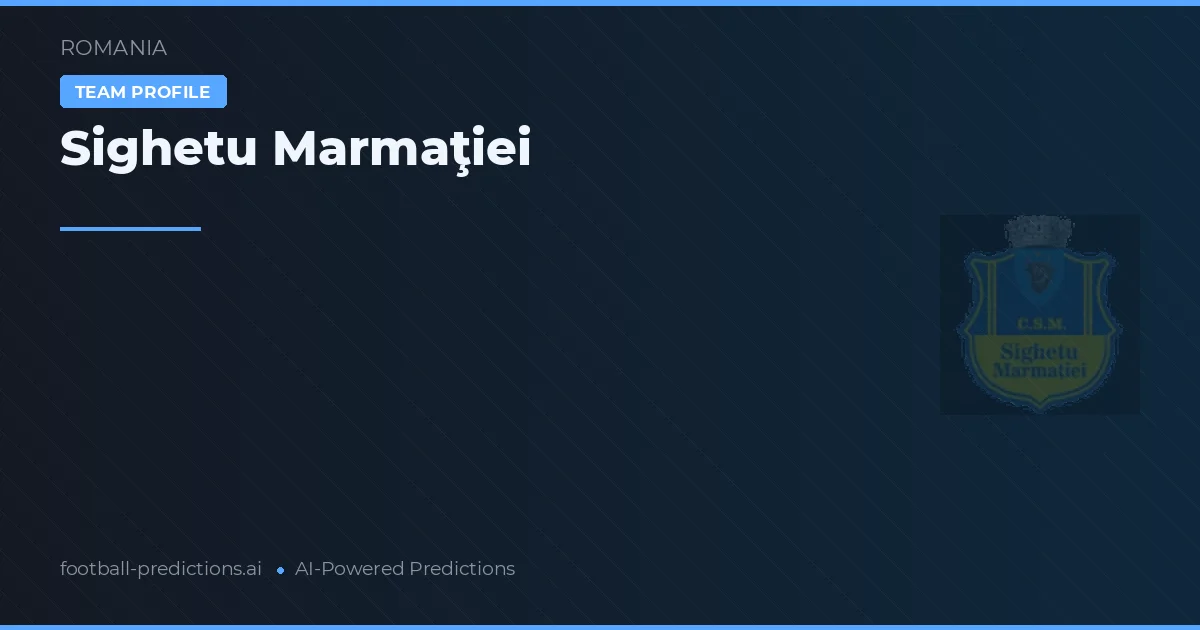 Sighetu Marmaţiei Tipy a statistiky