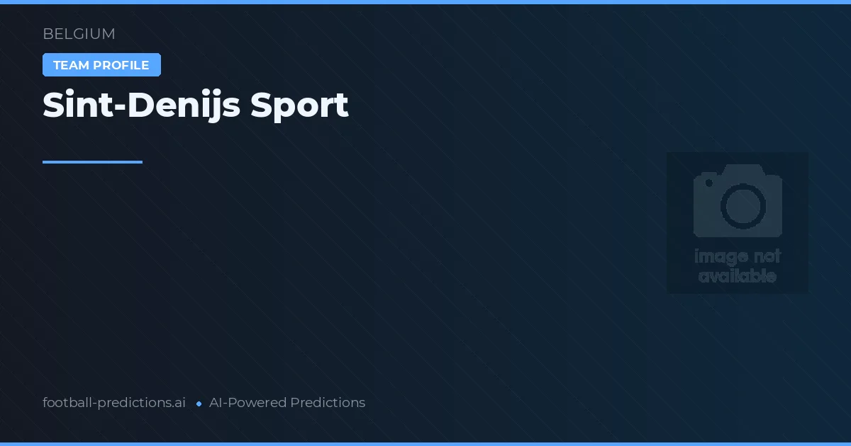 Sint-Denijs Sport Tipy a statistiky