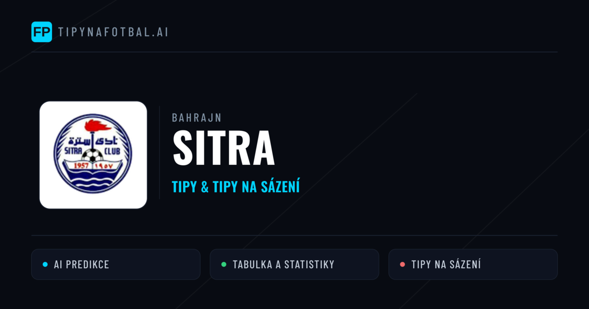 Sitra Tipy a statistiky