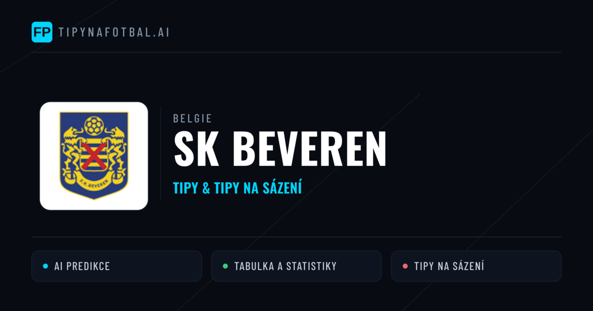 SK Beveren Tipy a statistiky