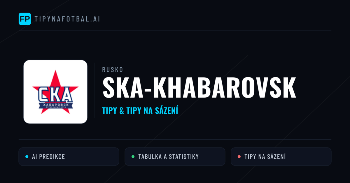 Ska-khabarovsk Tipy a statistiky