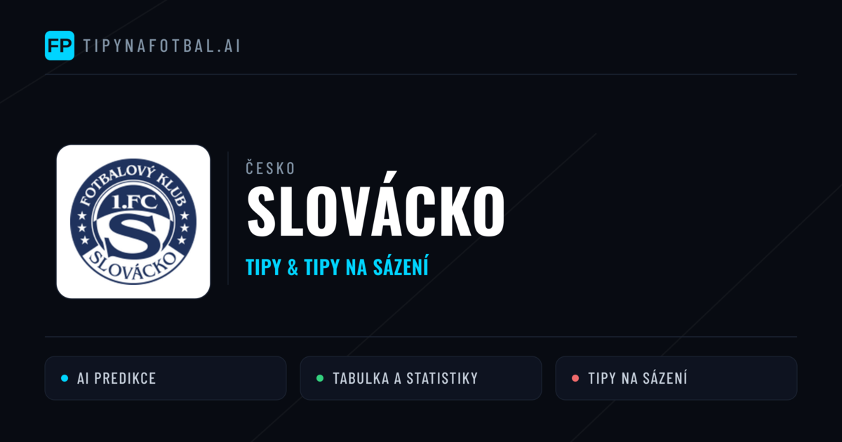Slovácko Tipy a statistiky