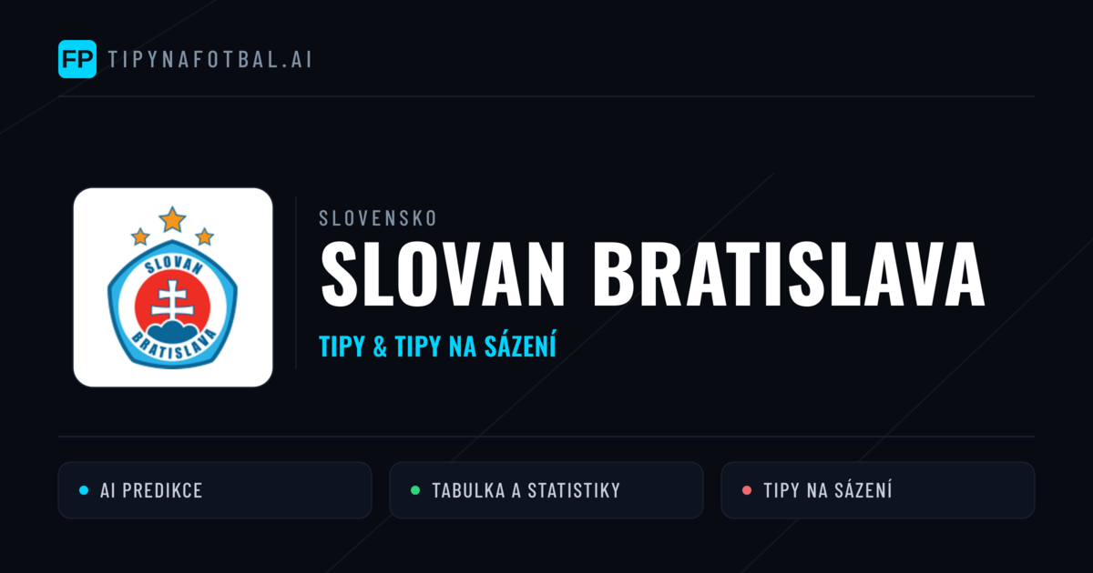 Slovan Bratislava Tipy a statistiky