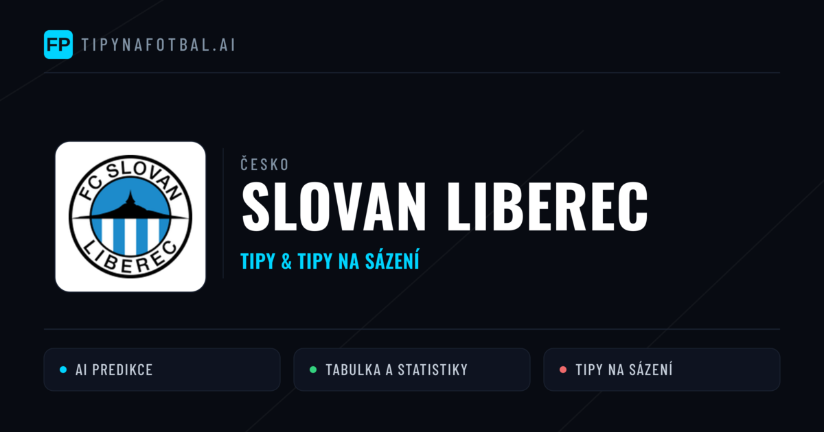 Slovan Liberec Tipy a statistiky