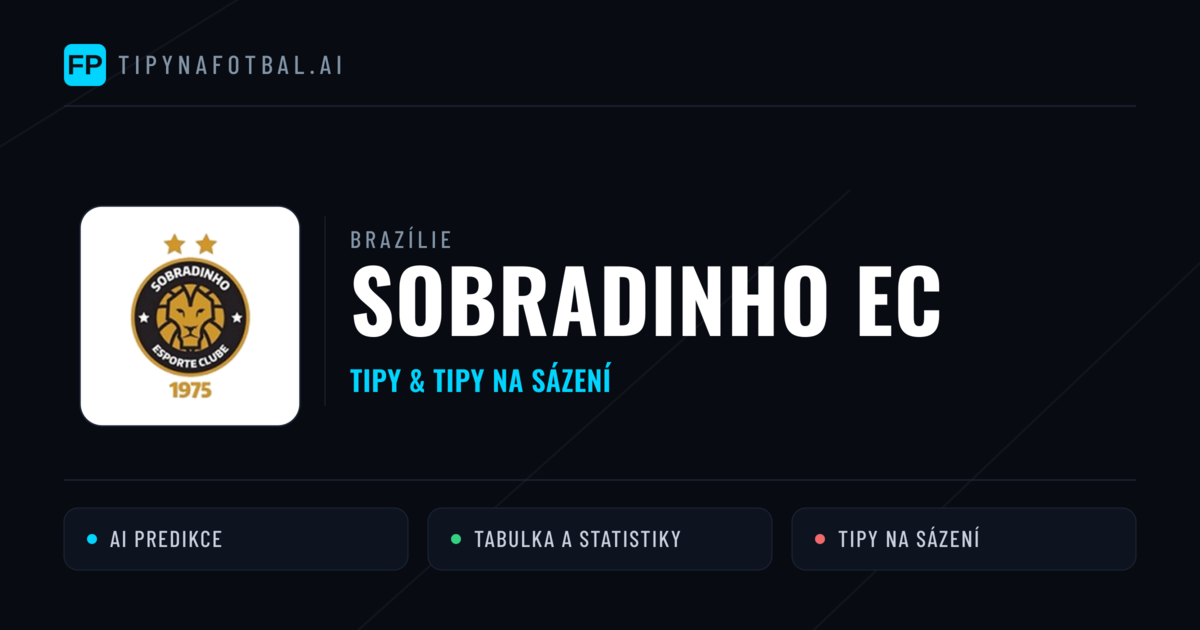 Sobradinho EC Tipy a statistiky