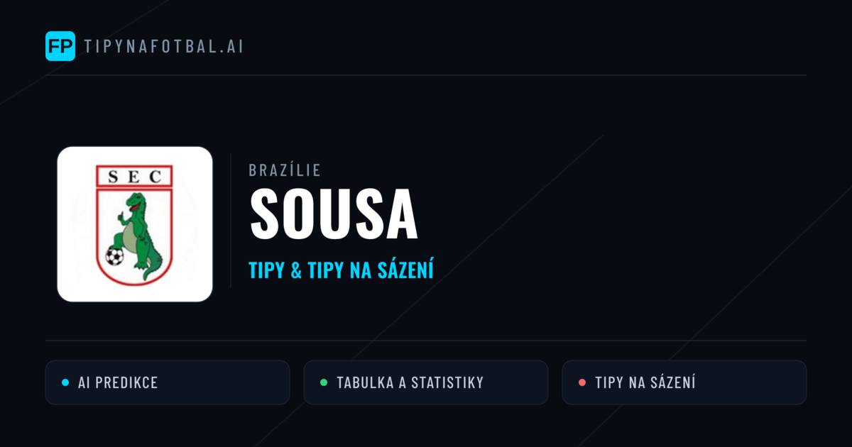 Sousa Tipy a statistiky