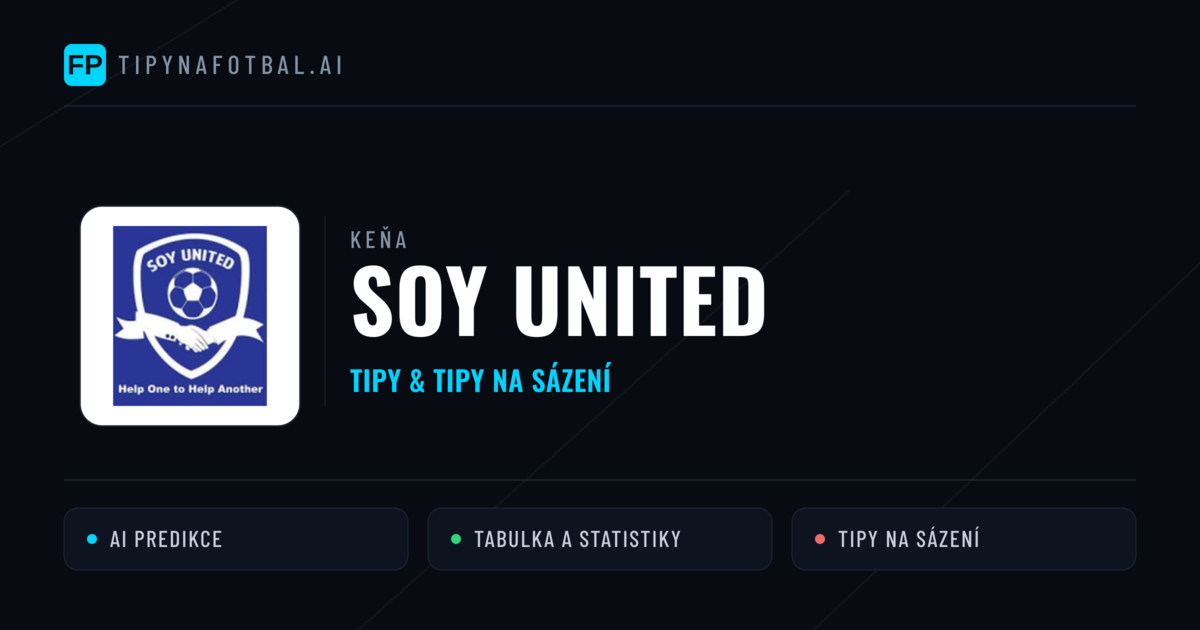 Soy United Tipy a statistiky