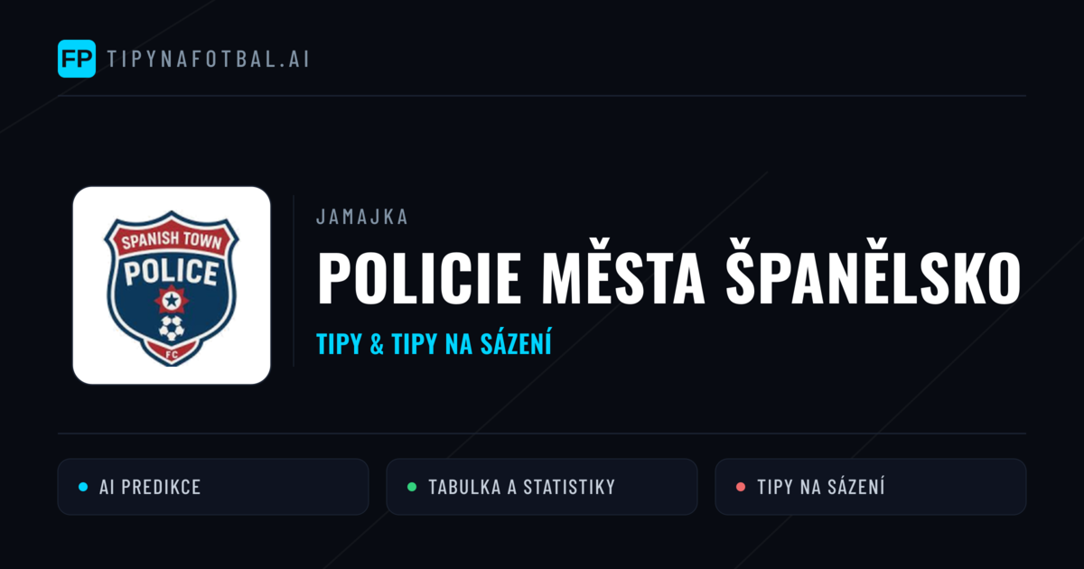 Policie města Španělsko Tipy a statistiky