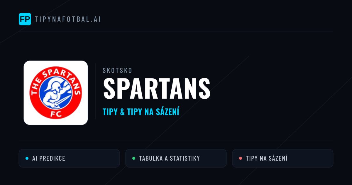 Spartans Tipy a statistiky