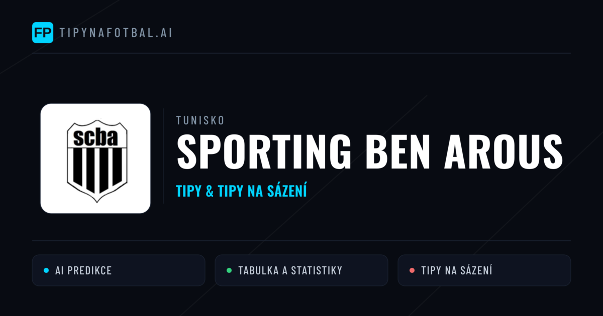 Sporting Ben Arous Tipy a statistiky