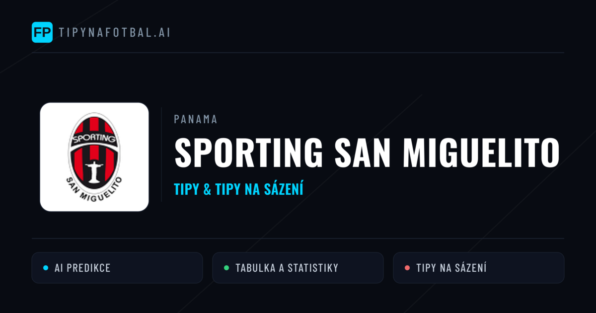 Sporting San Miguelito Tipy a statistiky