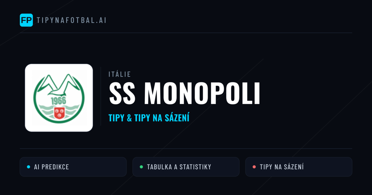 SS Monopoli Tipy a statistiky