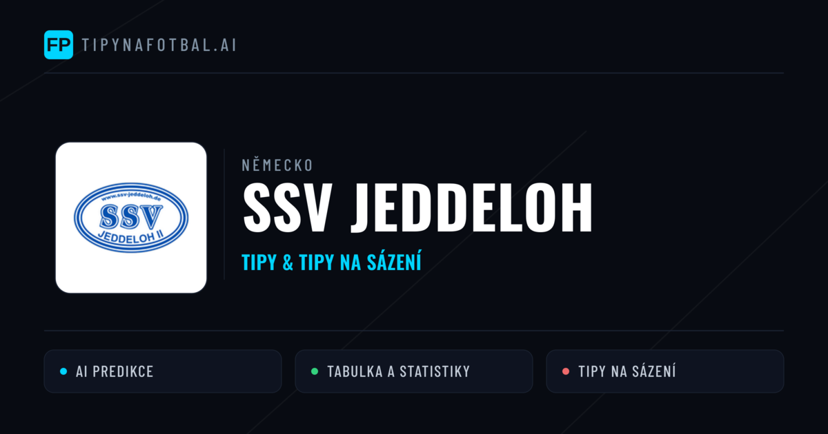 SSV Jeddeloh Tipy a statistiky