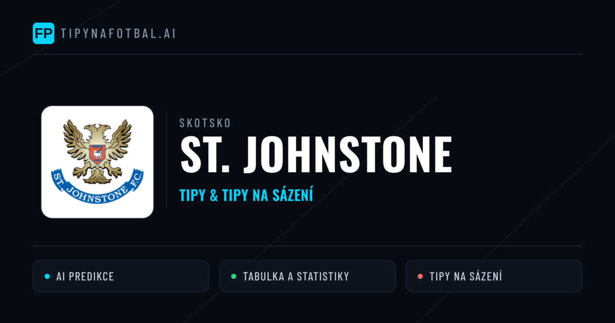 St. Johnstone Tipy a statistiky