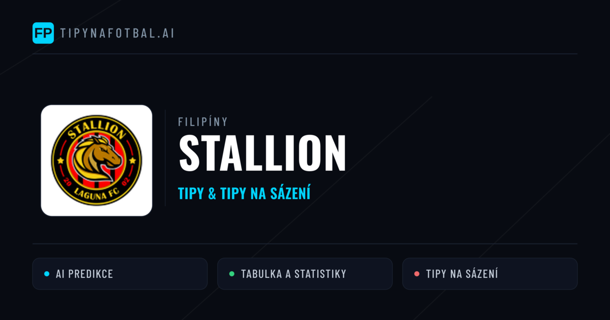 Stallion Tipy a statistiky