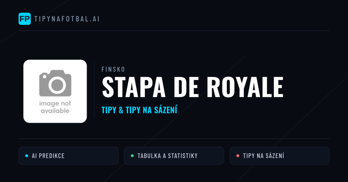 StaPa De Royale Tipy a statistiky