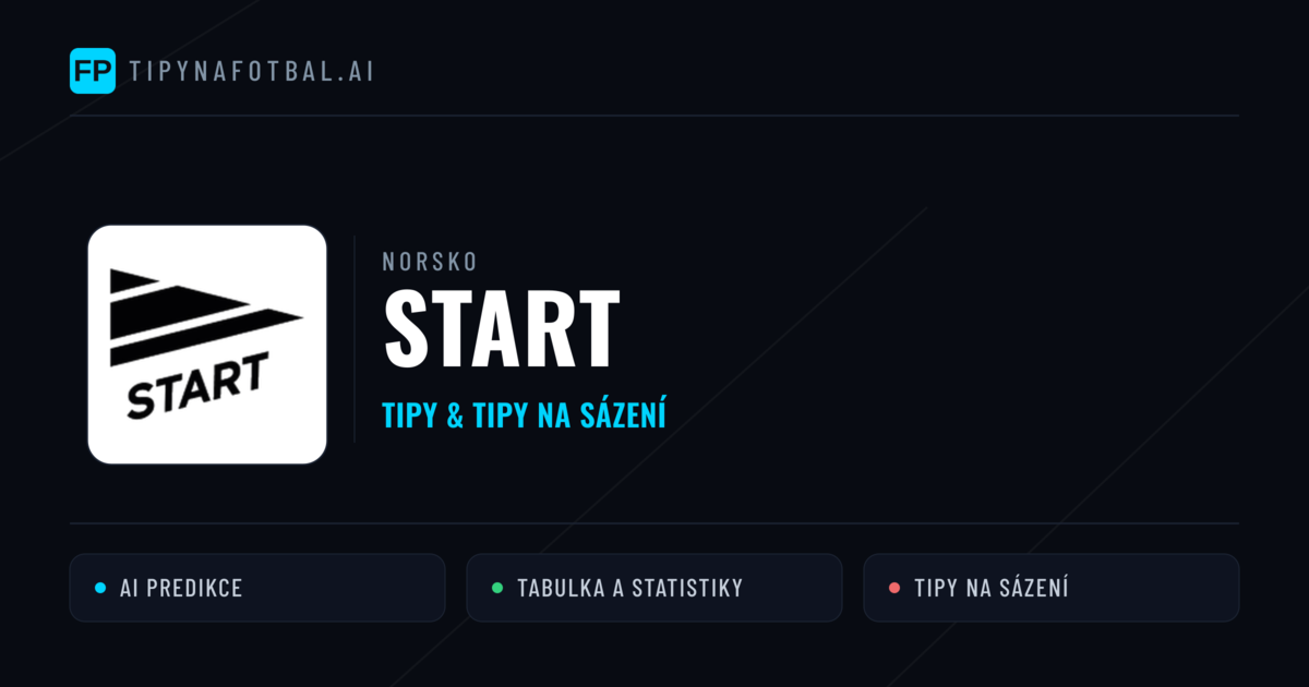 Start Tipy a statistiky