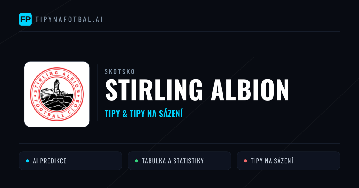Stirling Albion Tipy a statistiky