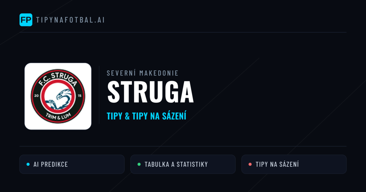 Struga Tipy a statistiky