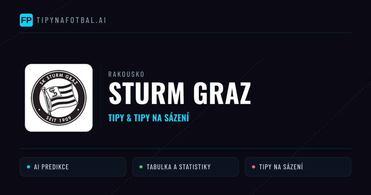 Sturm Graz Tipy a statistiky