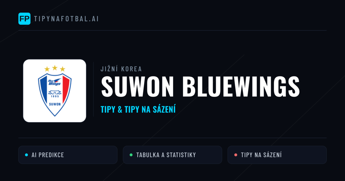 Suwon Bluewings Tipy a statistiky