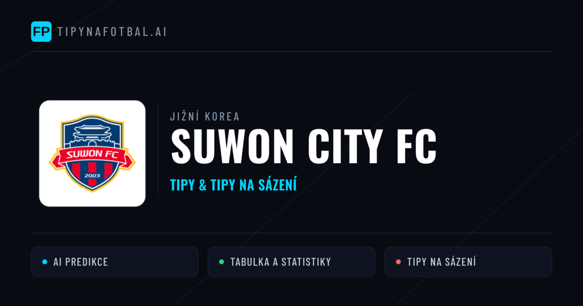 Suwon City FC Tipy a statistiky