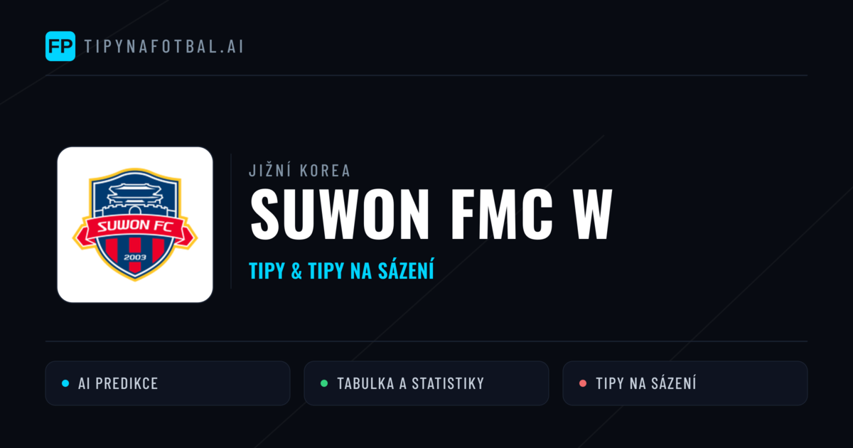 Suwon FMC W Tipy a statistiky