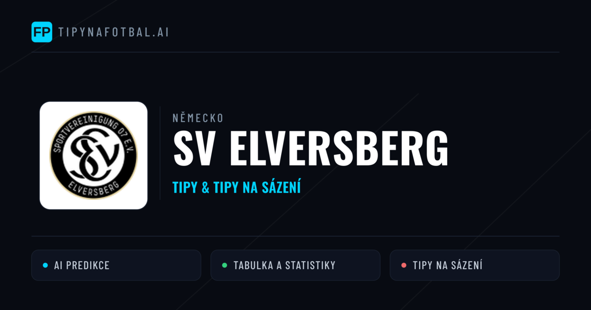SV Elversberg Tipy a statistiky