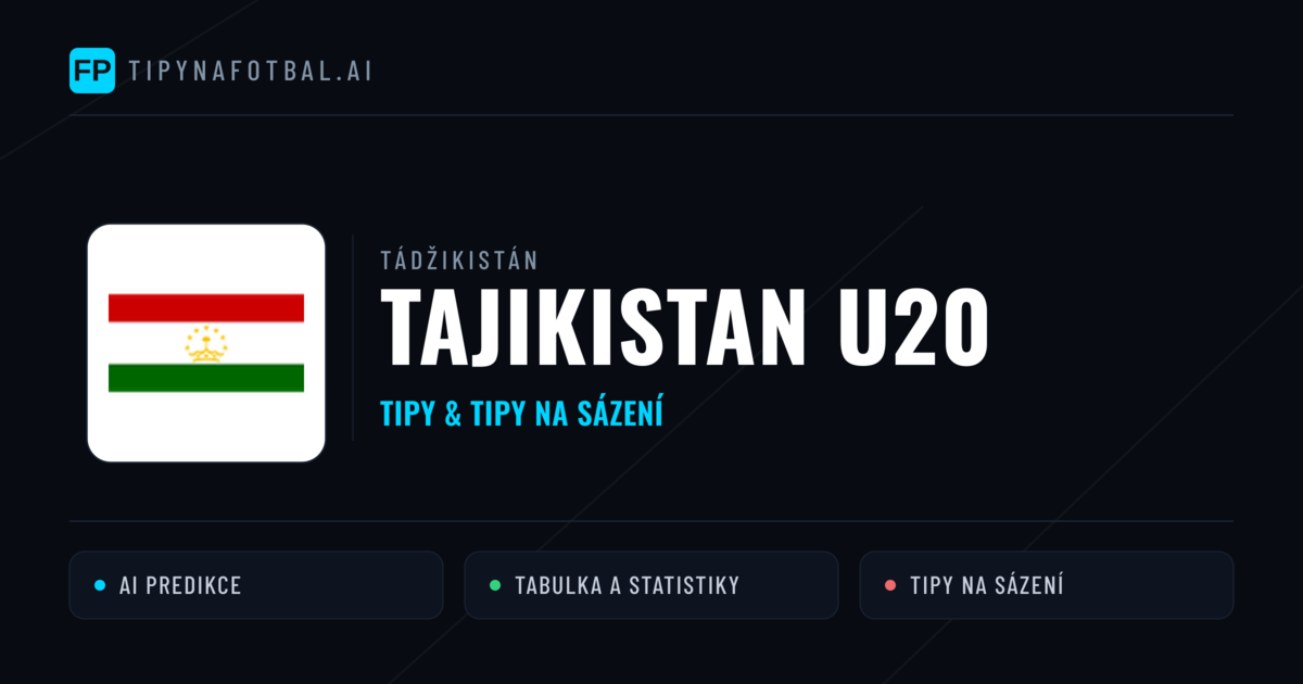 Tajikistan U20 Tipy a statistiky