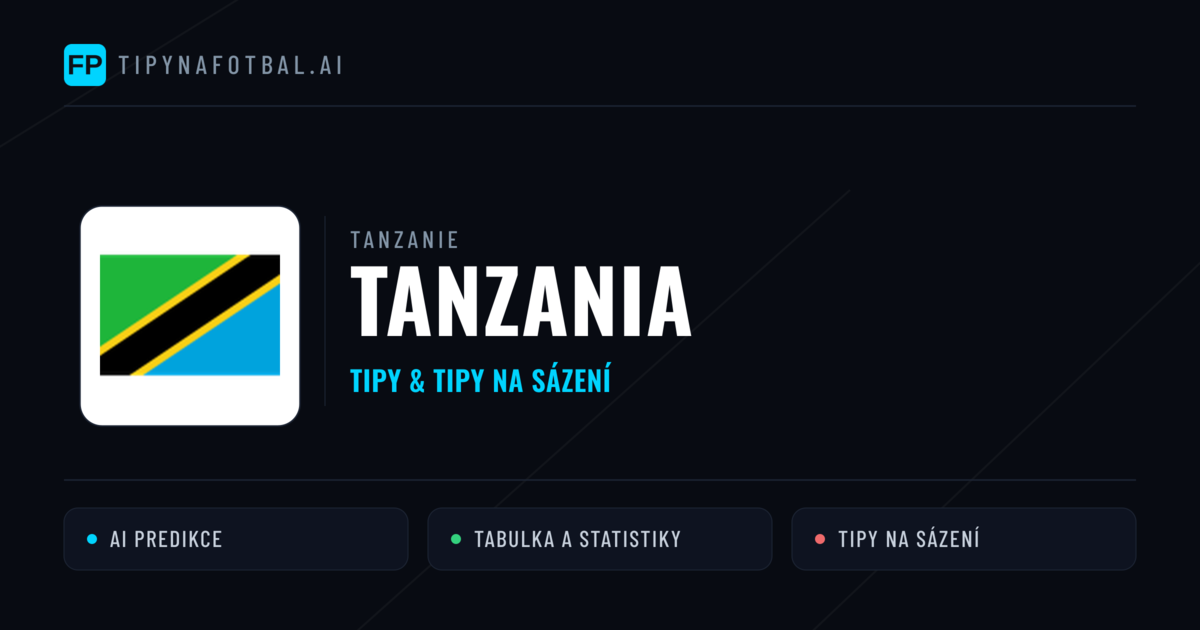 Tanzania Tipy a statistiky