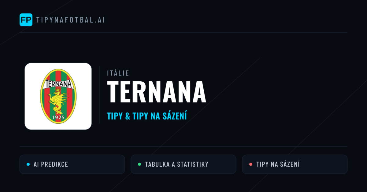 Ternana Tipy a statistiky