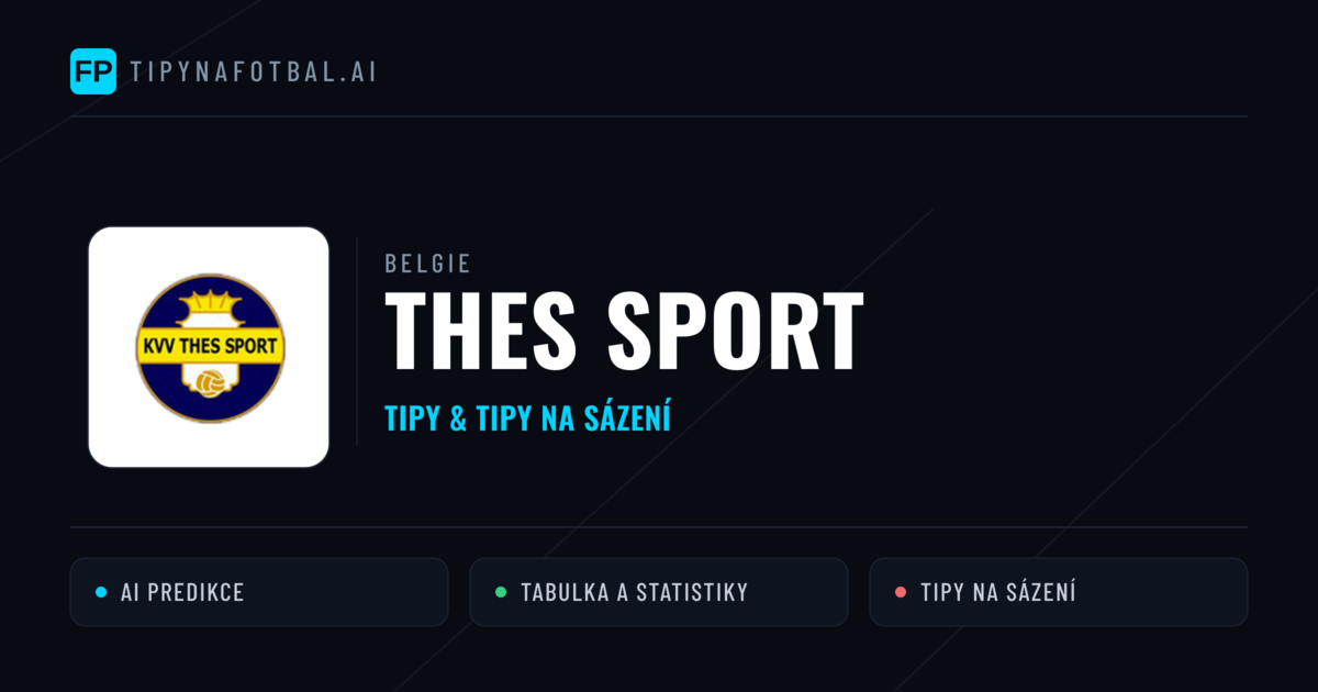 Thes Sport Tipy a statistiky