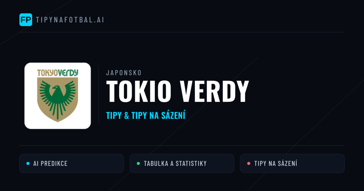 Tokio Verdy Tipy a statistiky