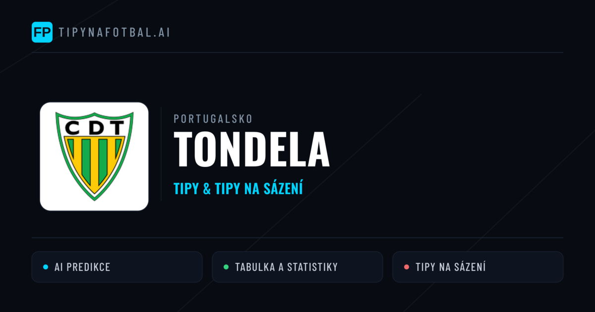 Tondela Tipy a statistiky