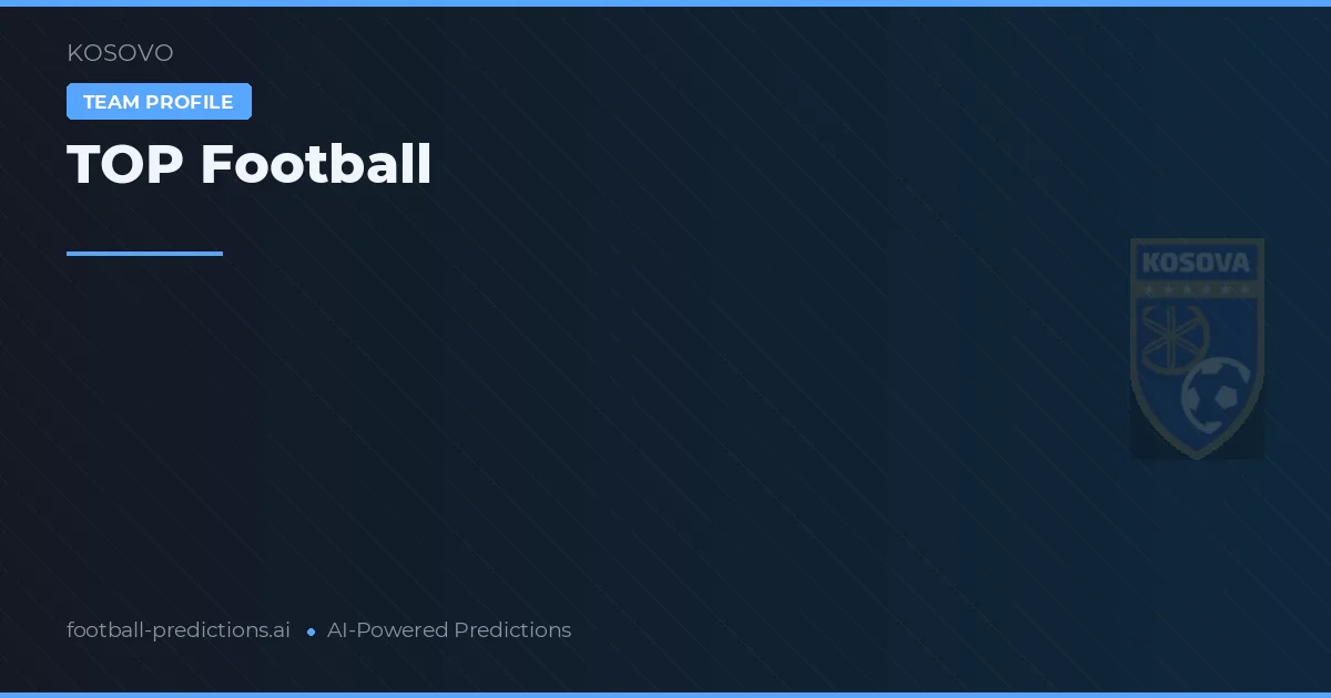 TOP Football Tipy a statistiky