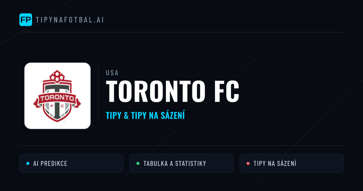 Toronto FC Tipy a statistiky