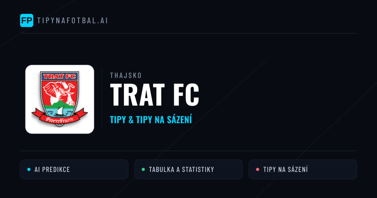 Trat FC Tipy a statistiky