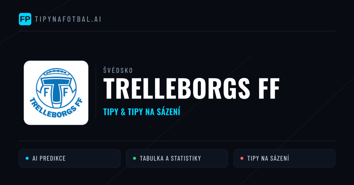 Trelleborgs FF Tipy a statistiky