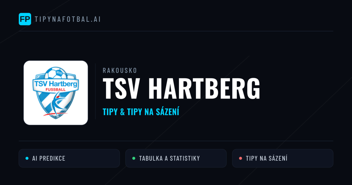 TSV Hartberg Tipy a statistiky
