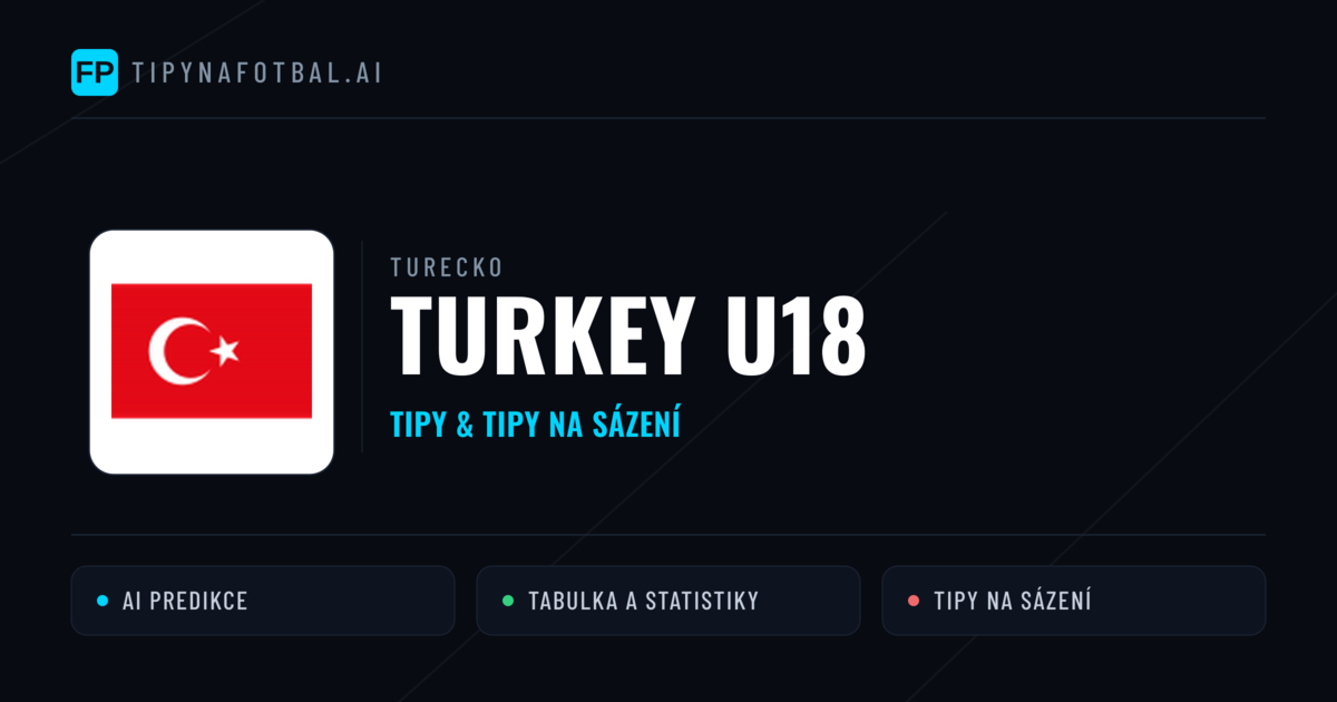 Turkey U18 Tipy a statistiky