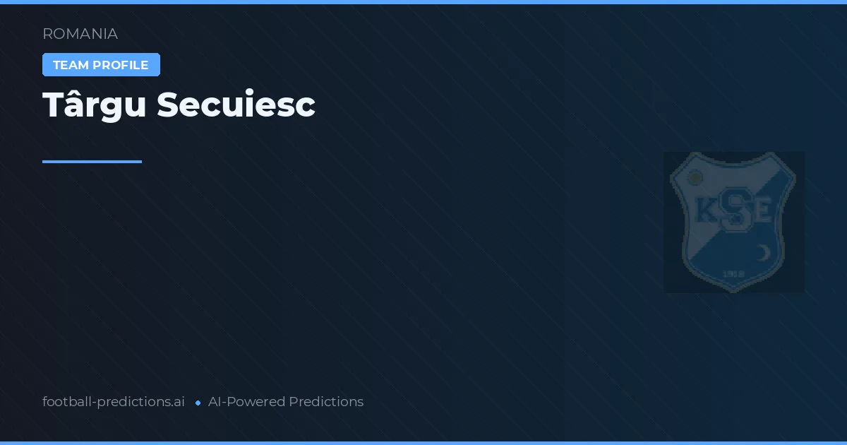 Târgu Secuiesc Tipy a statistiky