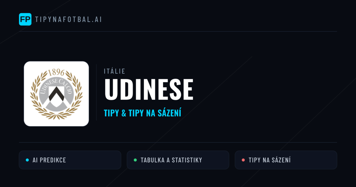 Udinese Tipy a statistiky