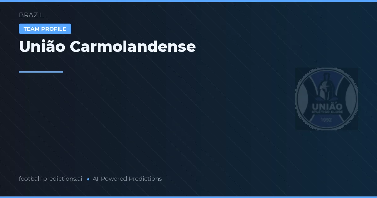 União Carmolandense Tipy a statistiky