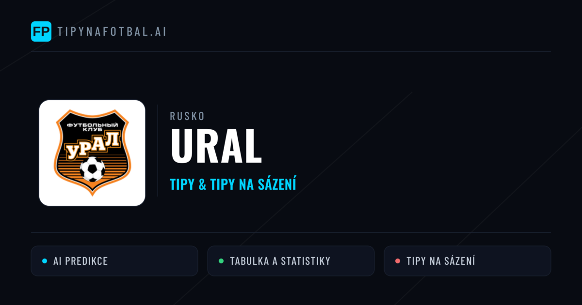 Ural Tipy a statistiky