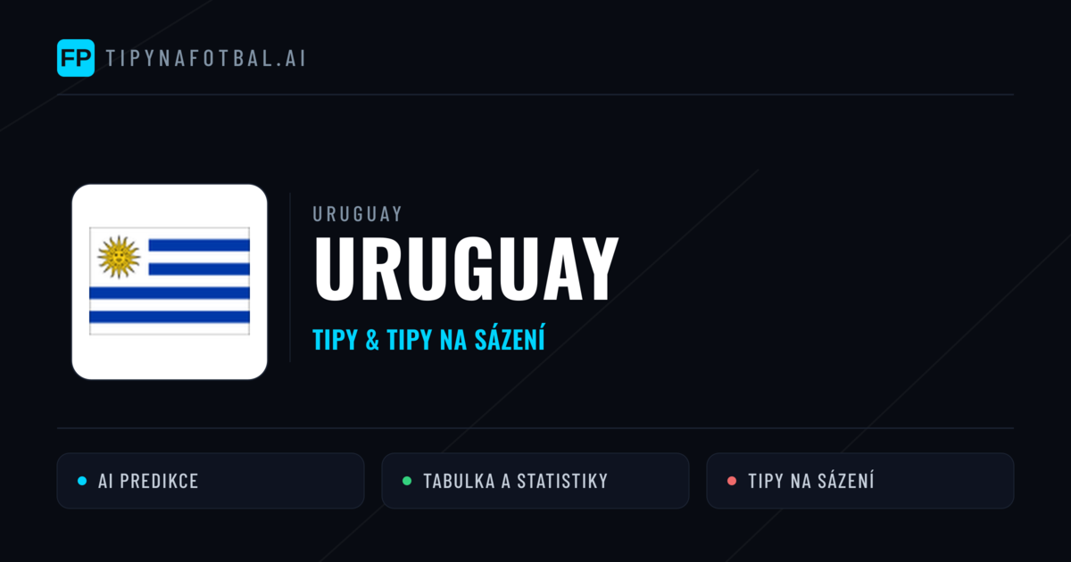 Uruguay Tipy a statistiky