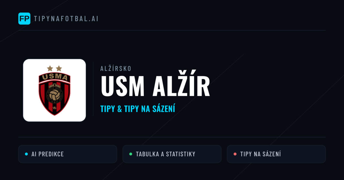USM Alžír Tipy a statistiky
