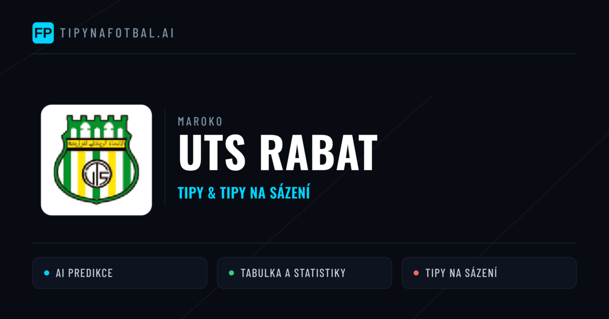 UTS Rabat Tipy a statistiky