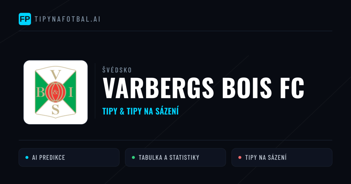 Varbergs BoIS FC Tipy a statistiky