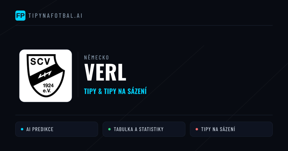 Verl Tipy a statistiky