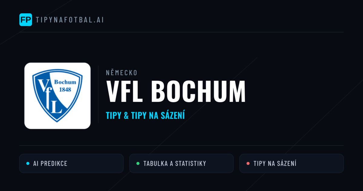 VfL Bochum Tipy a statistiky